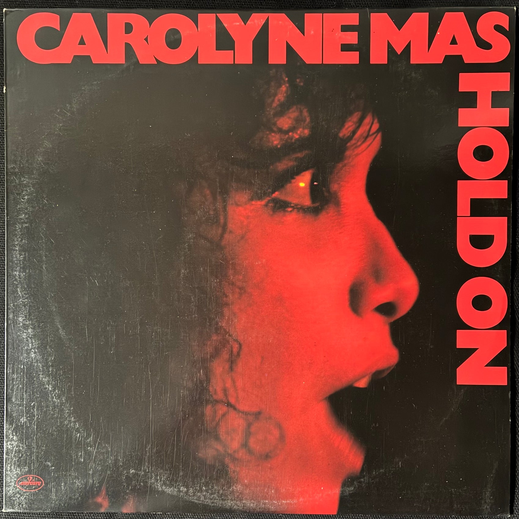 CAROLYNE MAS - HOLD ON (USED VINYL 1980 AUS M-/M-)
