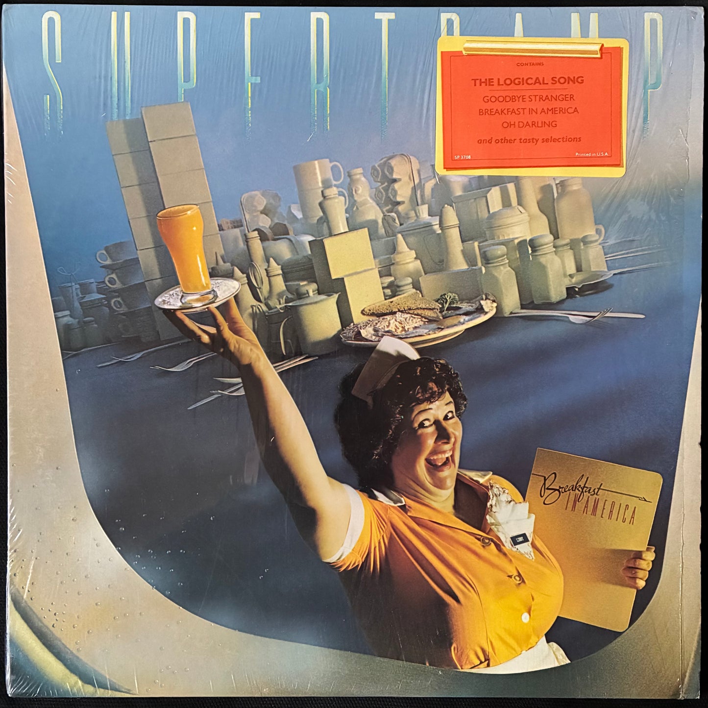 SUPERTRAMP - BREAKFAST IN AMERICA (FIRST PRESSING) (USED VINYL 1979 US M-/EX+)