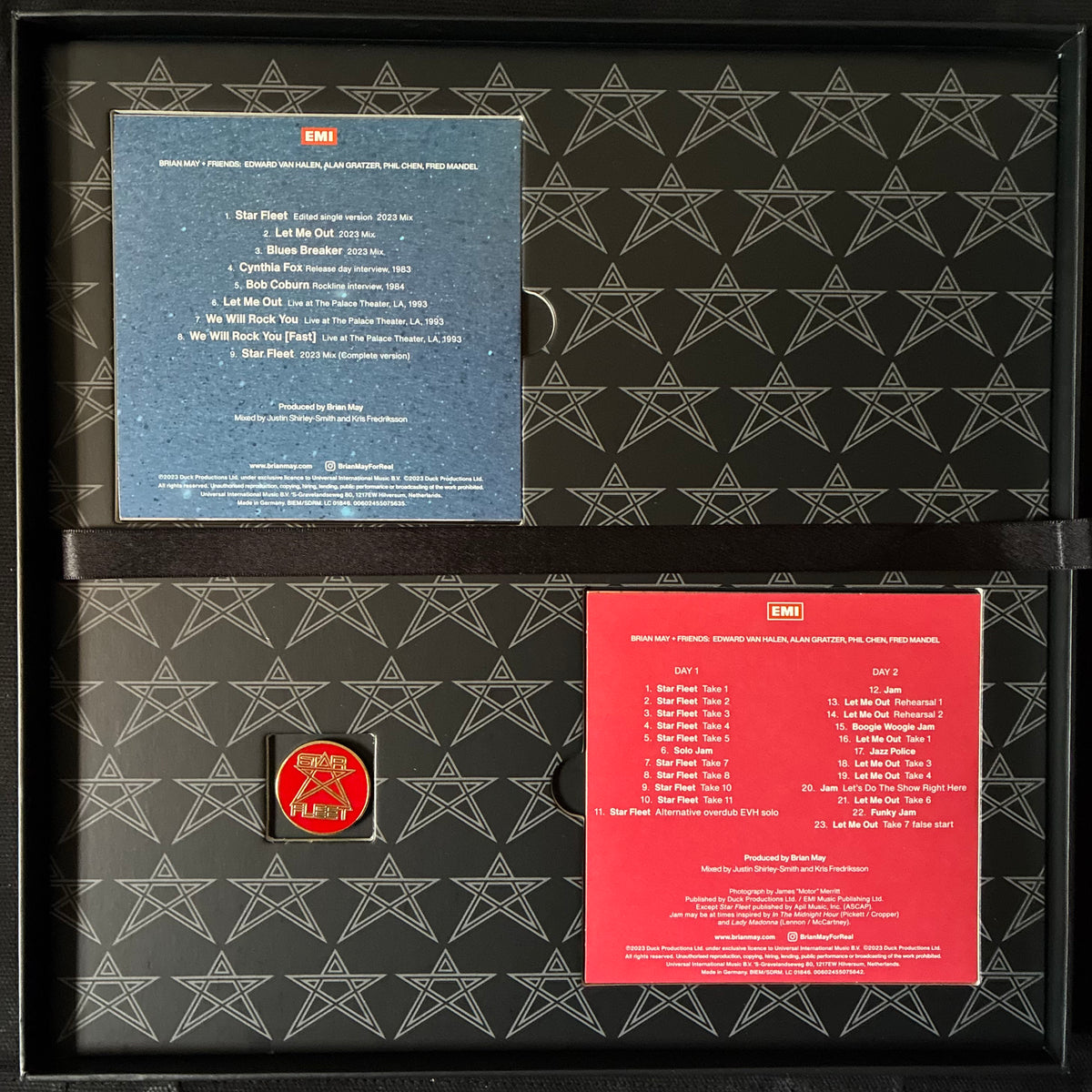BRIAN MAY + FRIENDS - STAR FLEET SESSIONS (MLP+2CD+7" BOX SET) (USED VINYL 2023 UK/EU M-/M-)