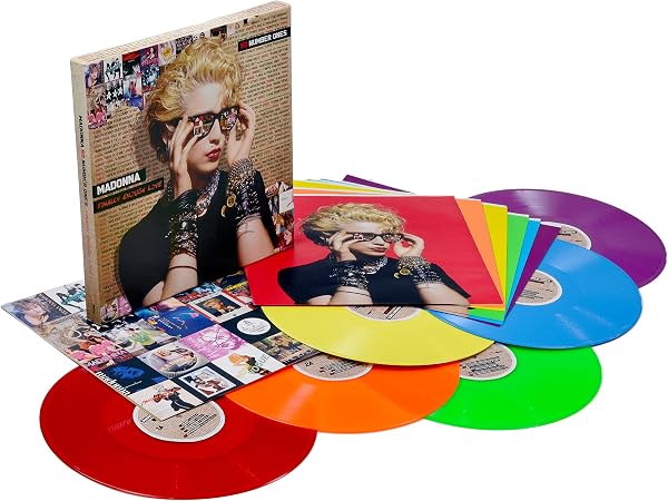 MADONNA - FINALLY ENOUGH LOVE : RAINBOW EDITION (RAINBOW COLOURED) (6LP BOX SET) VINYL