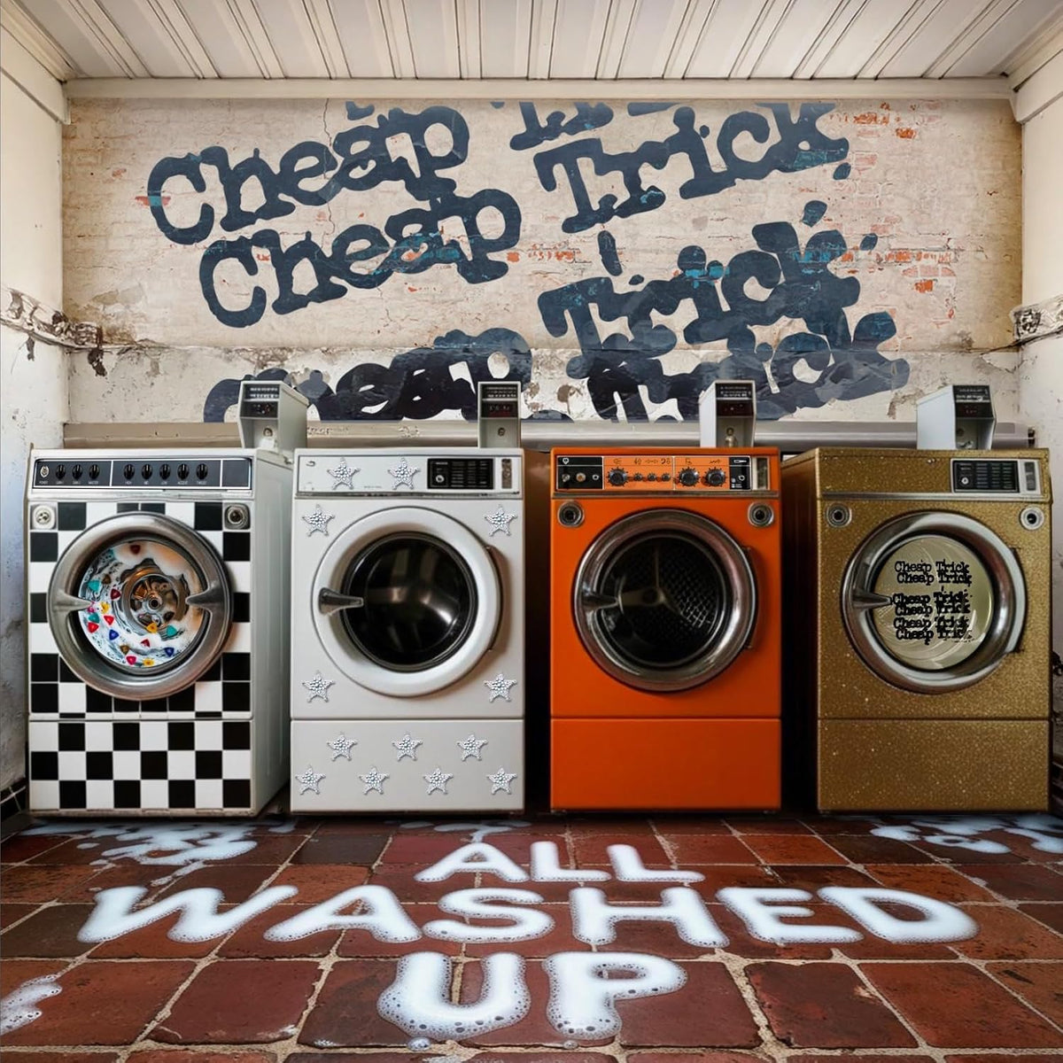CHEAP TRICK - ALL WASHED UP (INDIE COLOURED) VINYL