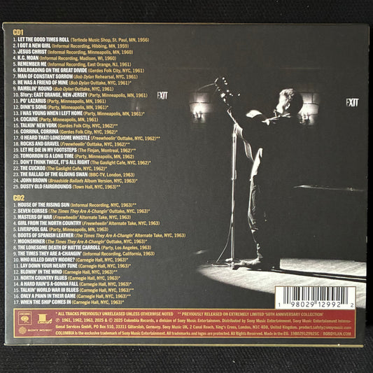 BOB DYLAN - THROUGH THE OPEN WINDOW : BOOTLEG SERIES VOL.18 1956-1963 (2CD) (USED CD 2025 EX+/EX+)