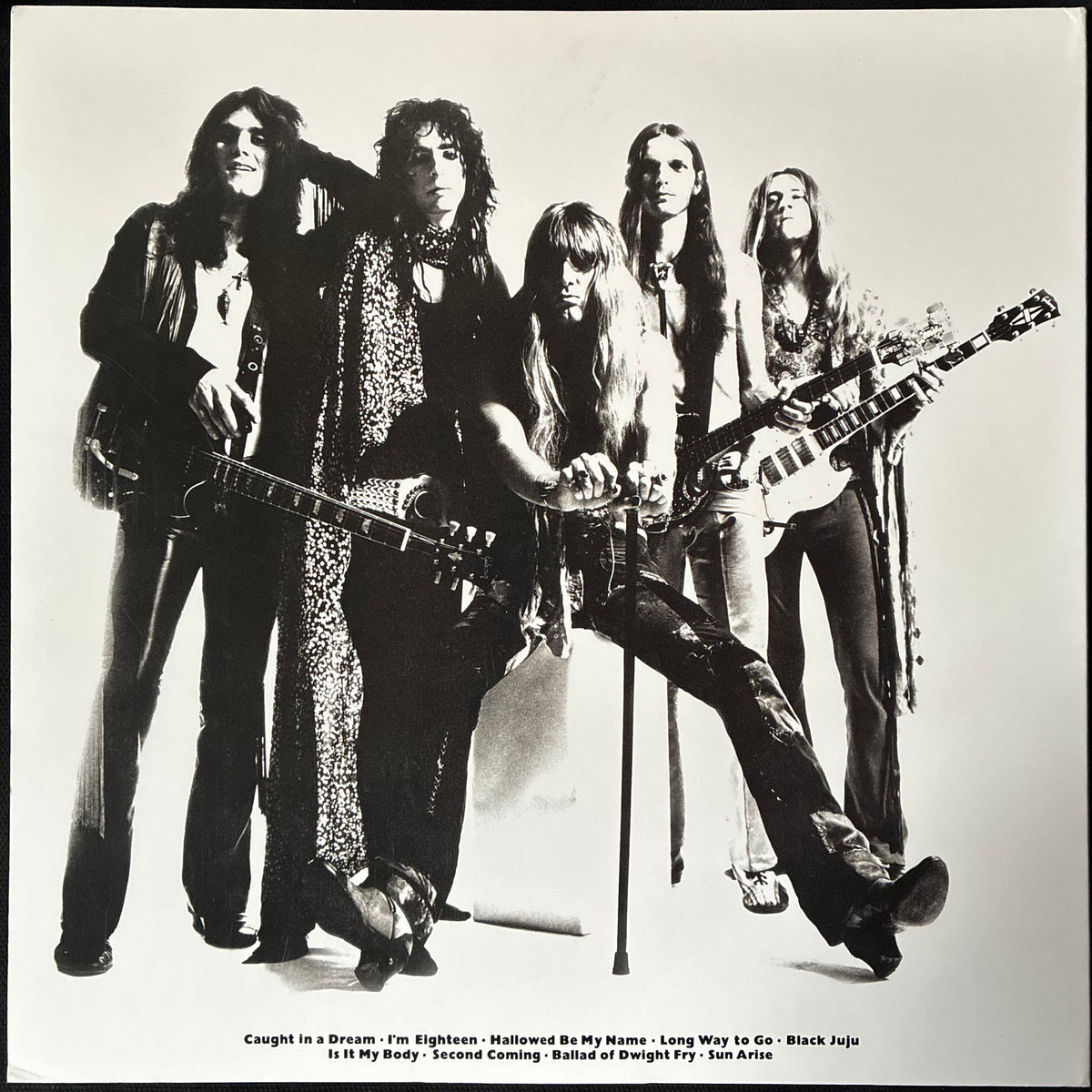ALICE COOPER - LOVE IT TO DEATH (BLACK/WHITE COLOURED) (USED VINYL 2017 US M-/M-)