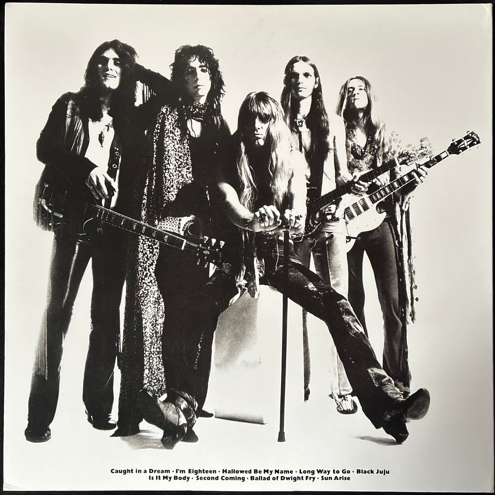ALICE COOPER - LOVE IT TO DEATH (BLACK/WHITE COLOURED) (USED VINYL 2017 US M-/M-)