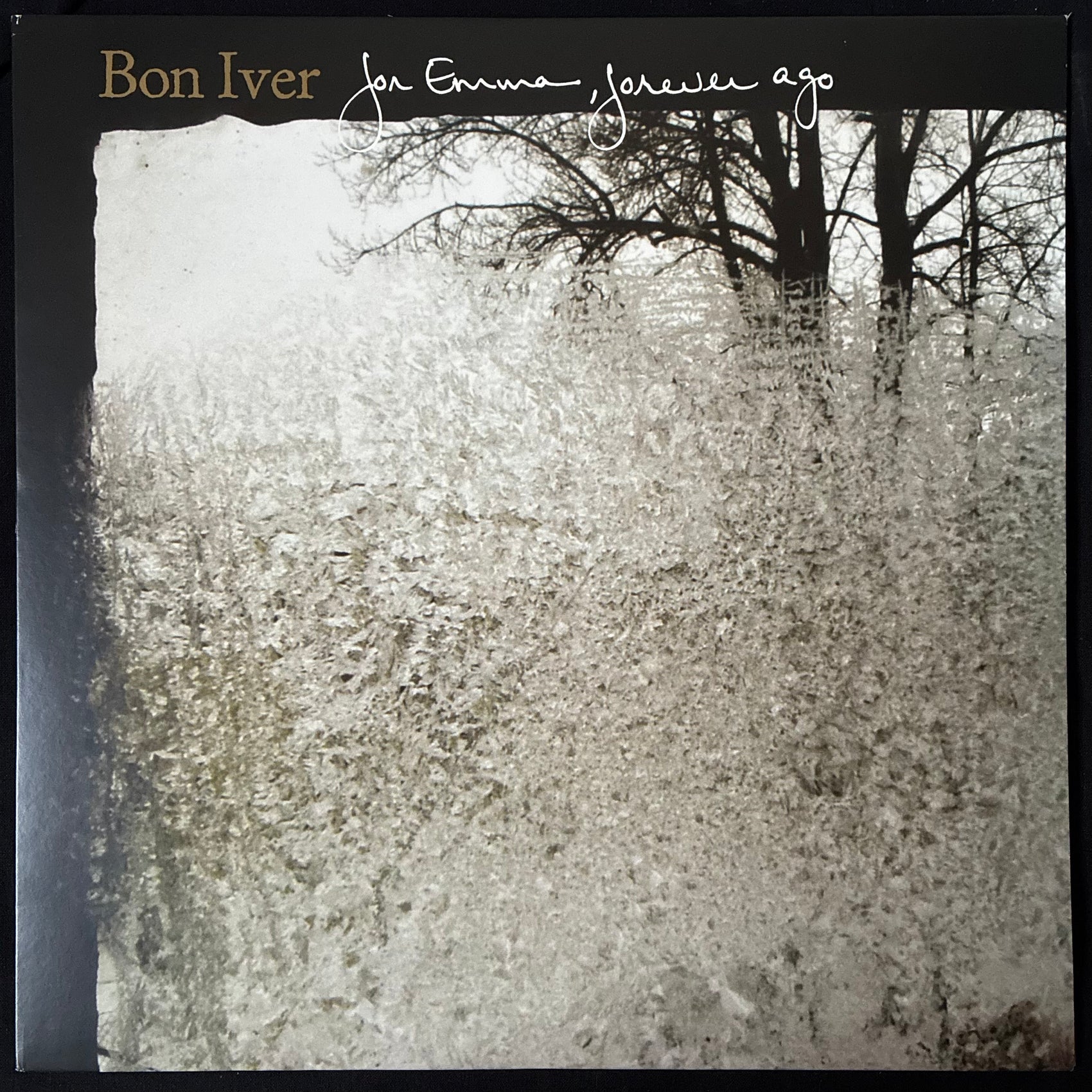 BON IVER - FOR EMMA, FOREVER AGO (USED VINYL 2008 US M-/M-)