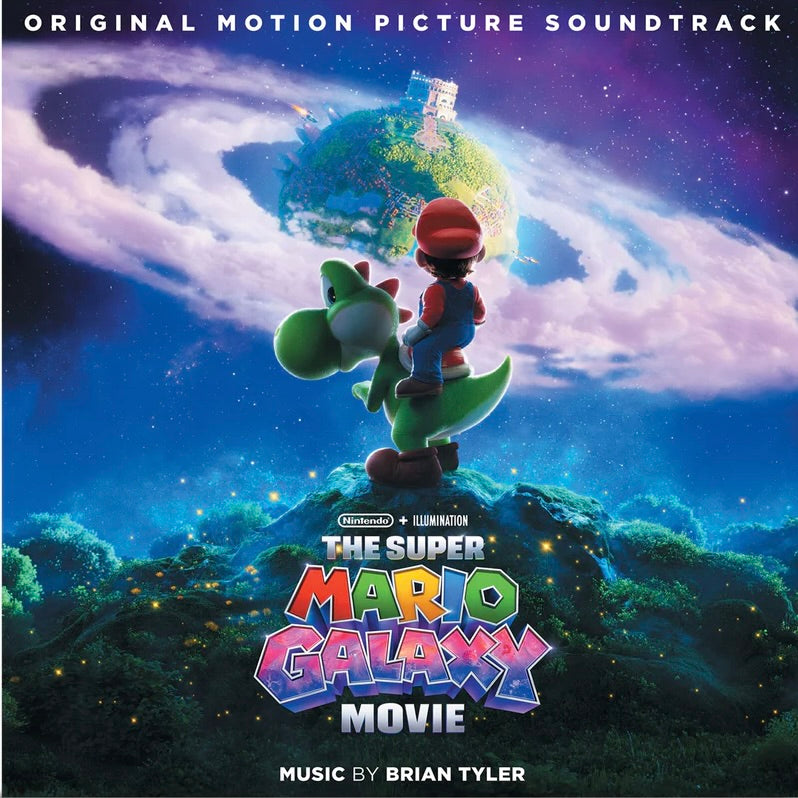 BRIAN TYLER - THE SUPER MARIO GALAXY MOVIE OST (2LP) (LUMA YELLOW/GLOW IN THE DARK) VINYL