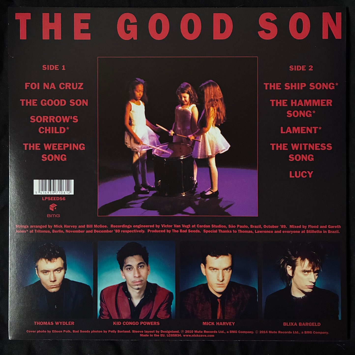 NICK CAVE & THE BAD SEEDS - THE GOOD SON (180GM) (USED VINYL 2015 EURO M-/M-)