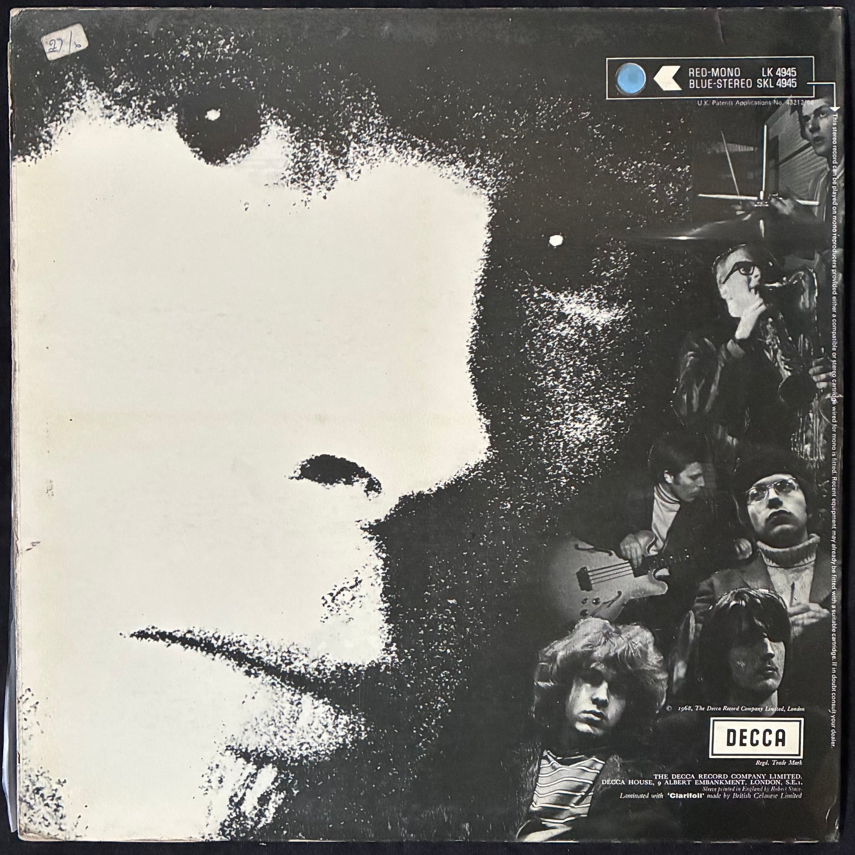 JOHN MAYALL’S BLUES BREAKERS - BARE WIRES (USED VINYL 1968 UK EX-/EX)