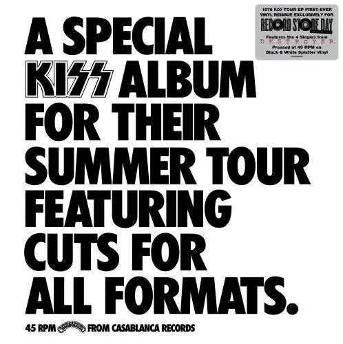 KISS - SPECIAL KISS TOUR EP (COLOURED) (12") RSD 2026 VINYL