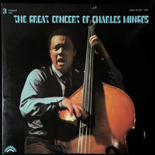 Load image into Gallery viewer, CHARLES MINGUS - THE GREAT CONCERT OF CHARLES MINGUS (3LP) (USED VINYL 1977 JAPAN M-/EX+)
