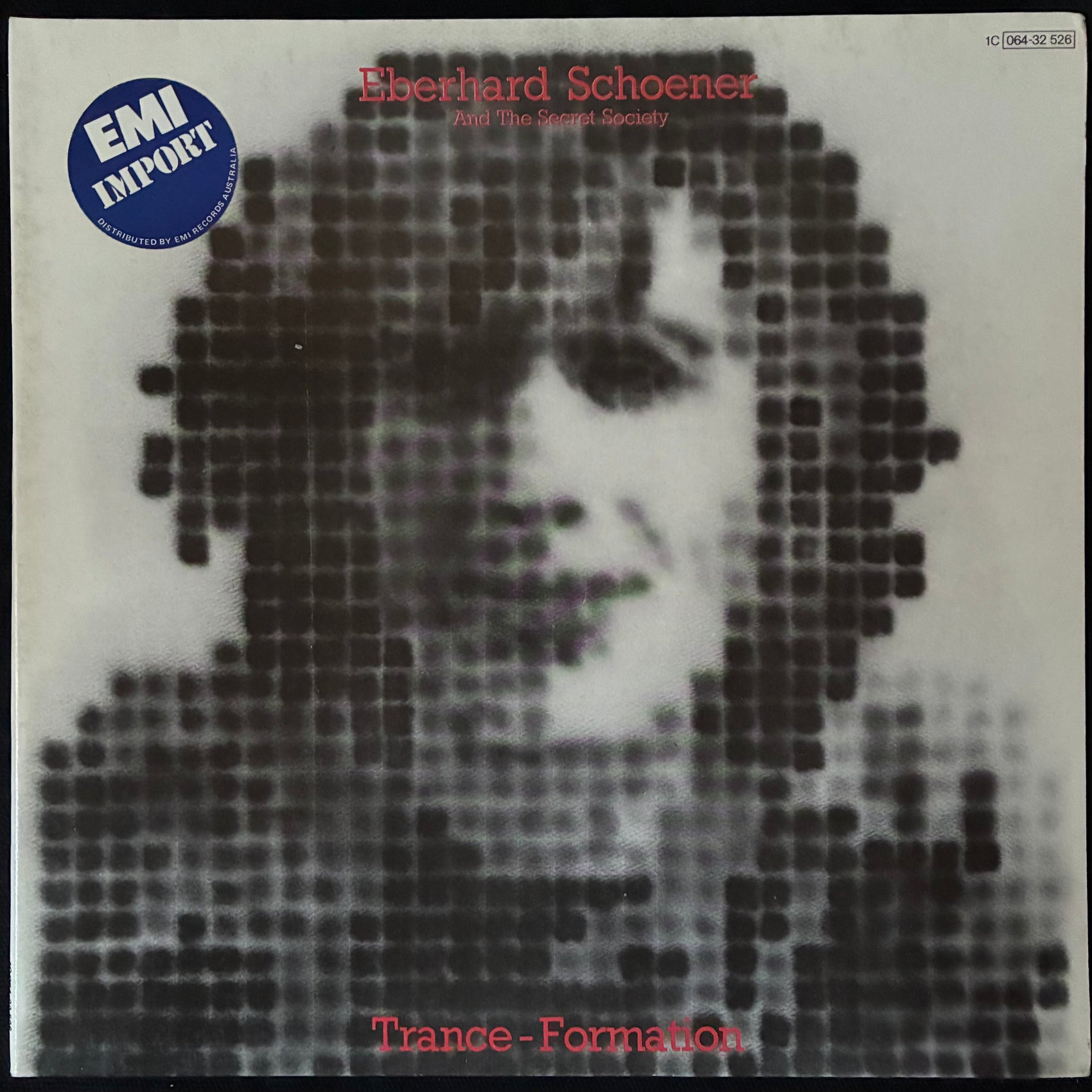 EBERHARD SCHOENER AND THE SECRET SOCIETY - TRANCE-FORMATION (USED VINYL 1977 GERMANY M-/EX+)
