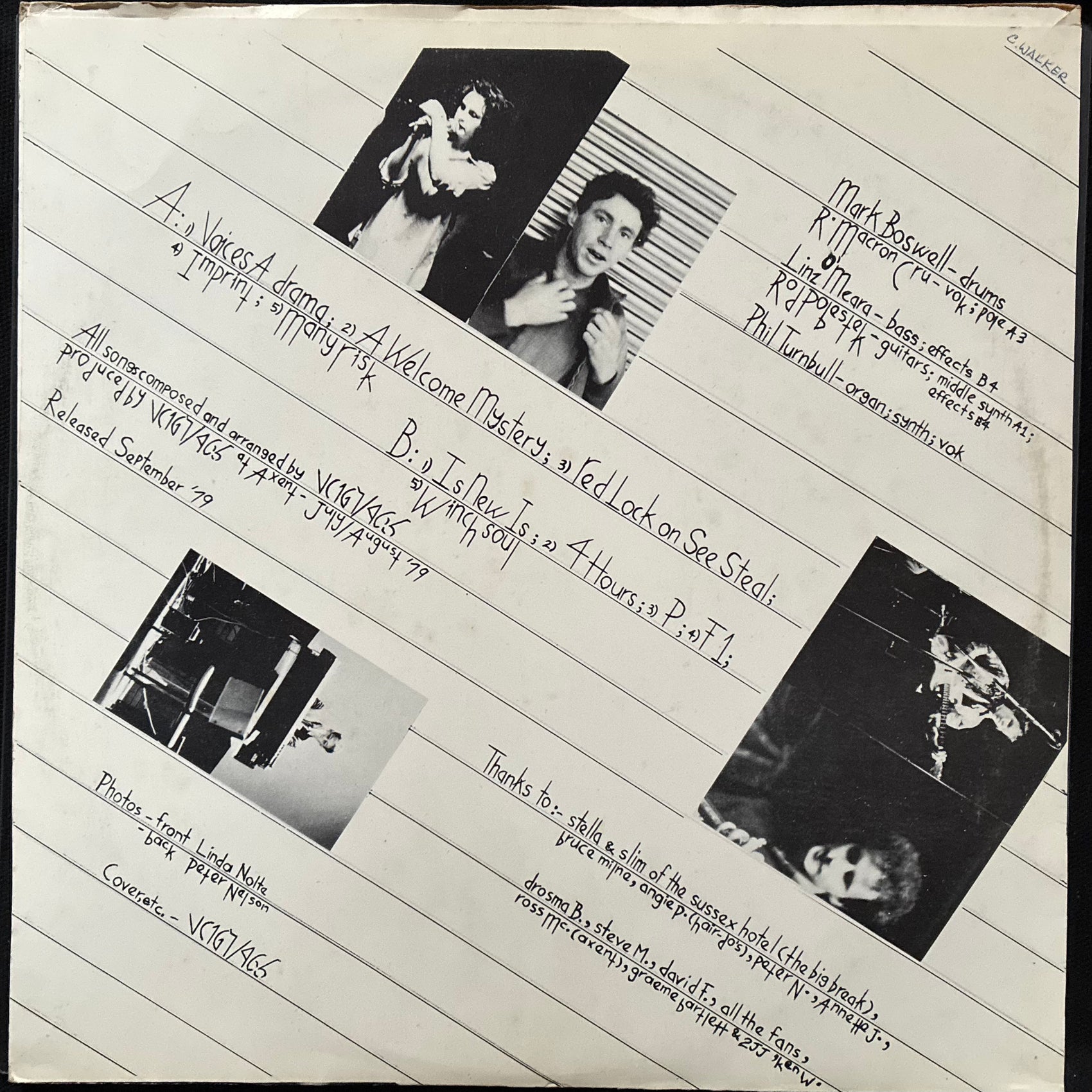VOIGT/465 - SLIGHTS STILL UNSPOKEN (FIRST PRESSING) (USED VINYL 1979 AUS M-/EX)