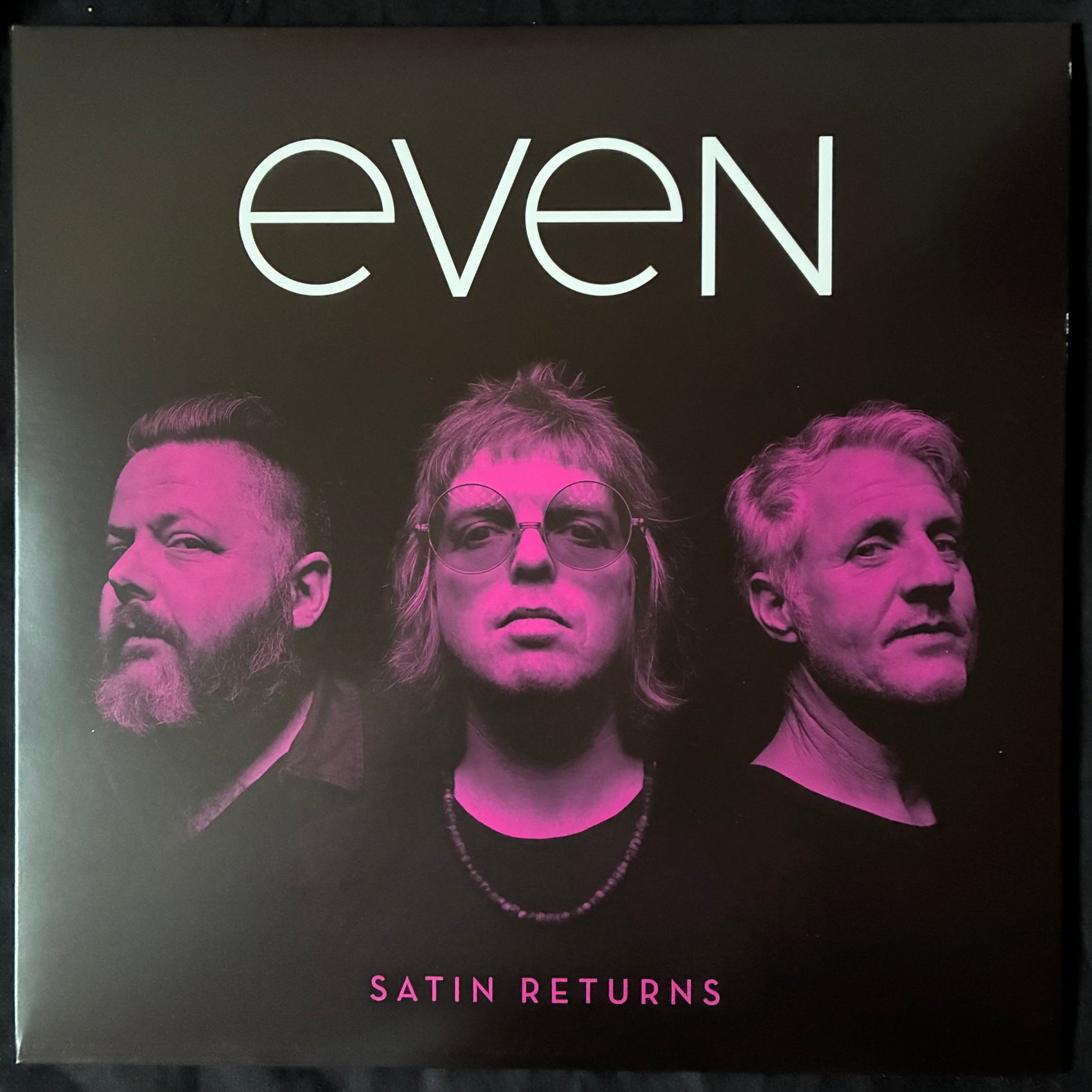 EVEN - SATIN RETURNS (2LP) (PINK/YELLOW SPLATTER) (USED VINYL 2020 AUS M-/M-)
