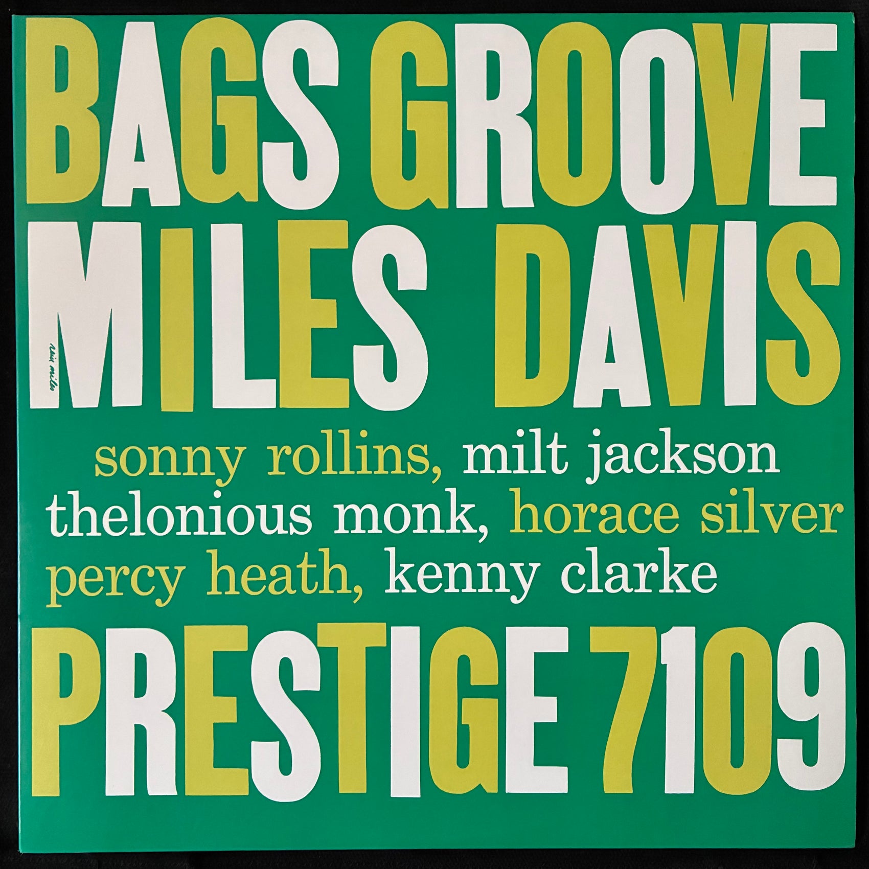 MILES DAVIS - BAGS'GROOVE (USED VINYL 2015 US M-/M-)