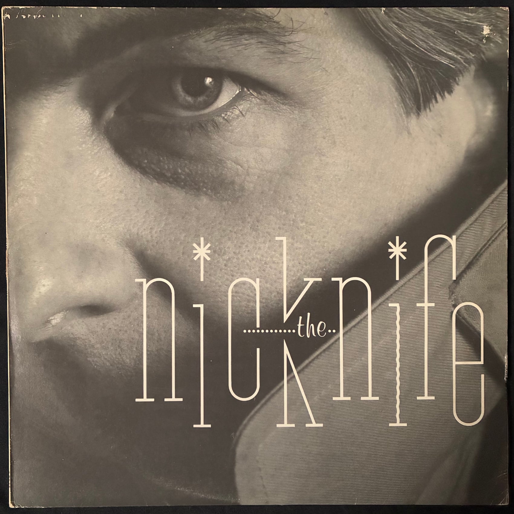 NICK LOWE - NICK THE KNIFE (USED VINYL 1982 AUS M-/EX-)
