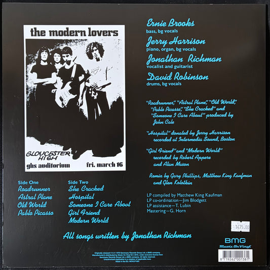 MODERN LOVERS - MODERN LOVERS (180GM) (USED VINYL 2016 EU M-/M-)