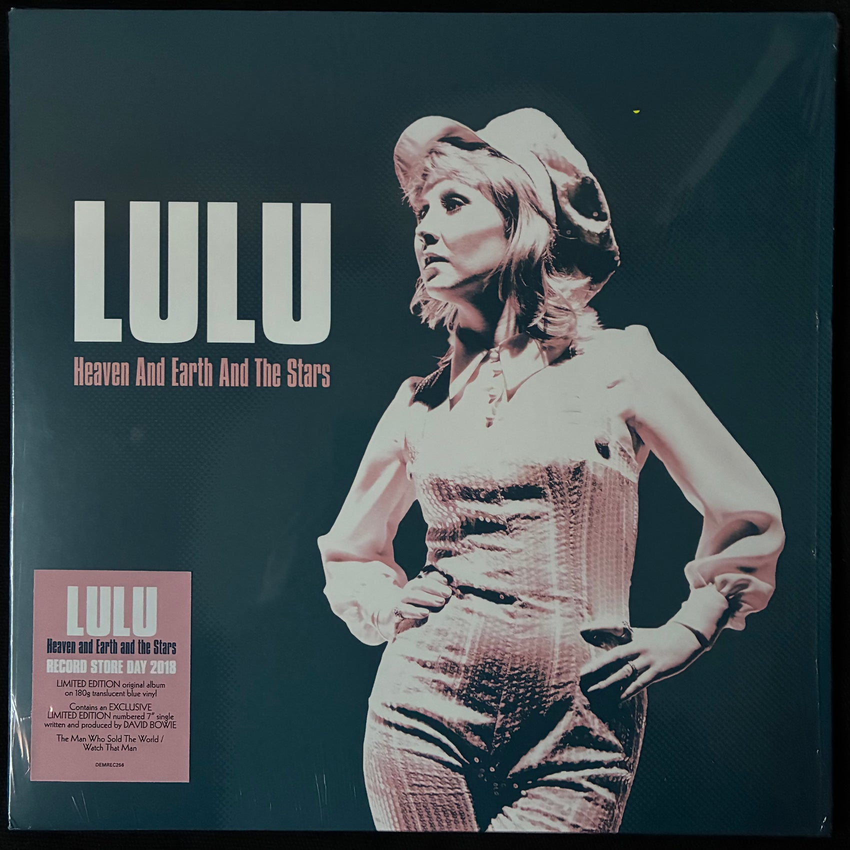 LULU - HEAVEN AND EARTH AND THE STARS (LP+7") (BLUE COLOURED) (USED VINYL 2018 UK/EU M-/M-)