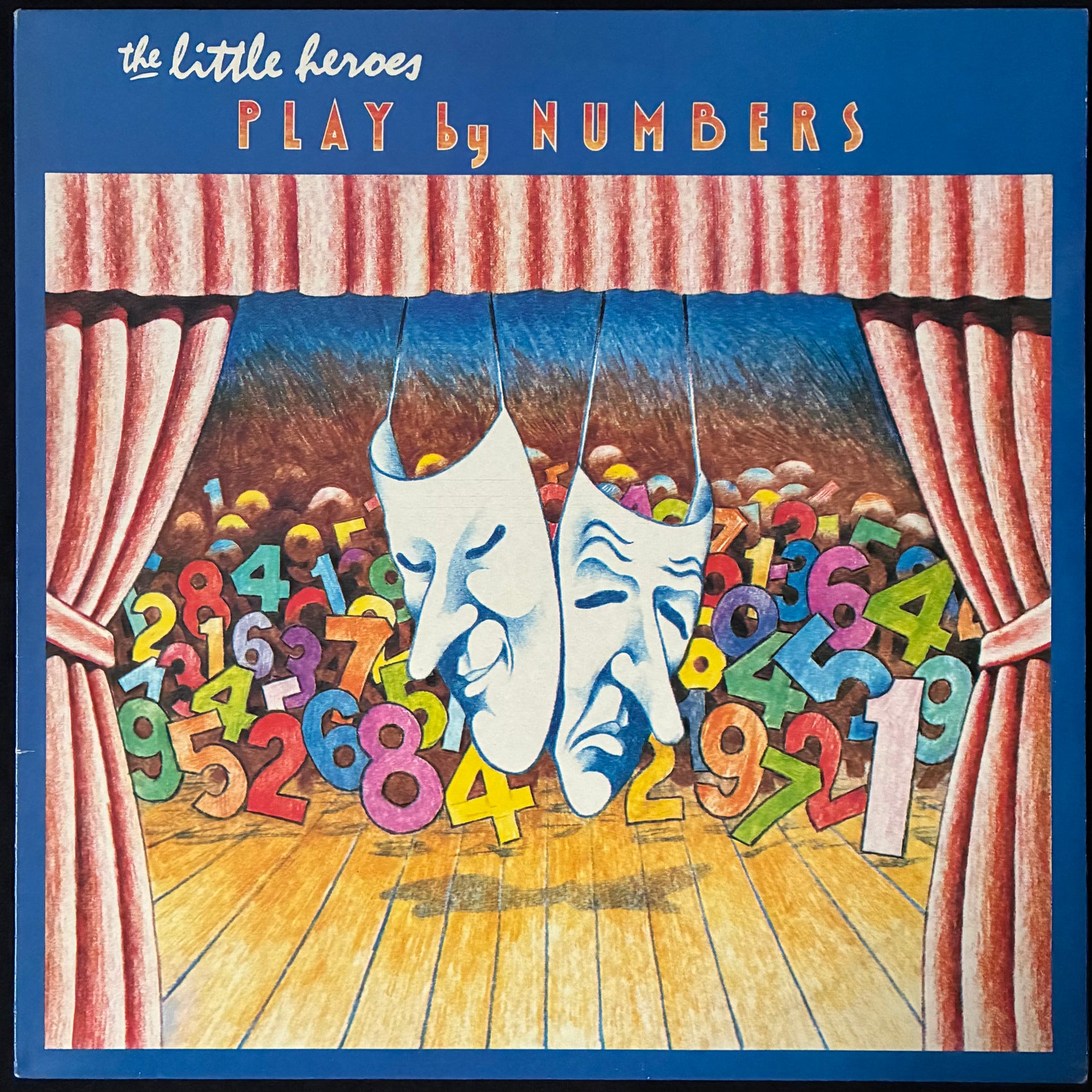LITTLE HEROES - PLAY BY NUMBERS (USED VINYL 1982 UK M-/M-)