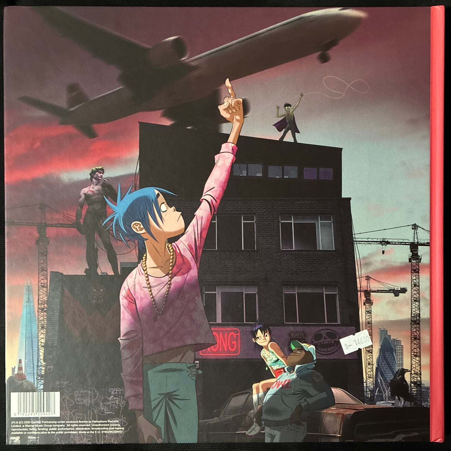 GORILLAZ - SONG MACHINE: SEASON ONE (2LP+CD+PRINTS) (USED BOX SET 2020 EU M-/M-)