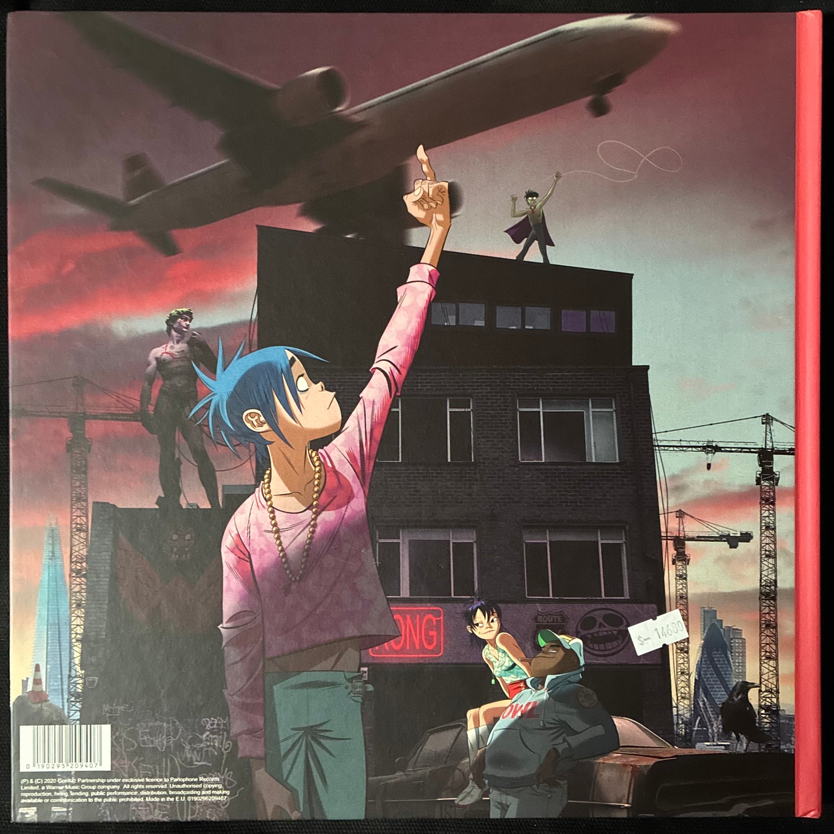 GORILLAZ - SONG MACHINE: SEASON ONE (2LP+CD+PRINTS) (USED BOX SET 2020 EU M-/M-)