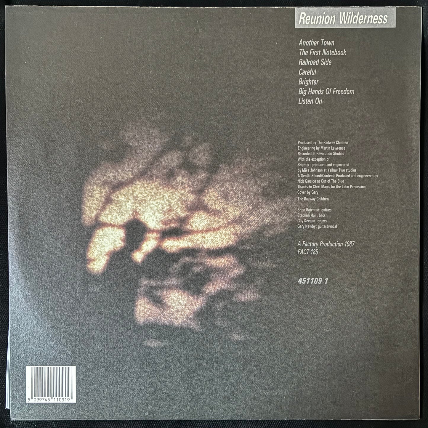 RAILWAY CHILDREN - REUNION WILDERNESS (USED VINYL 1987 AUS M-/M-)