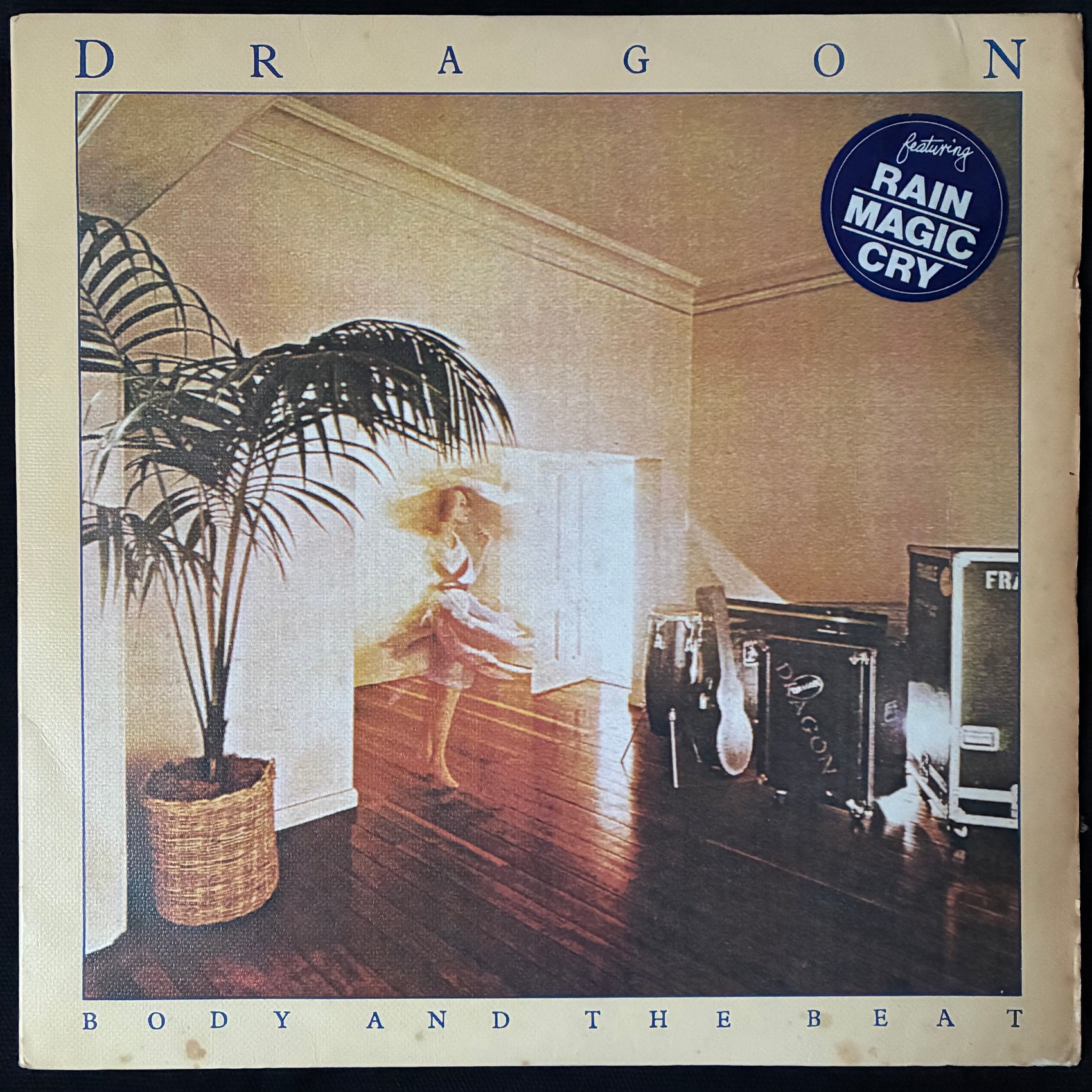 DRAGON - BODY AND THE BEAT (USED VINYL 1984 AUS EX+/EX)