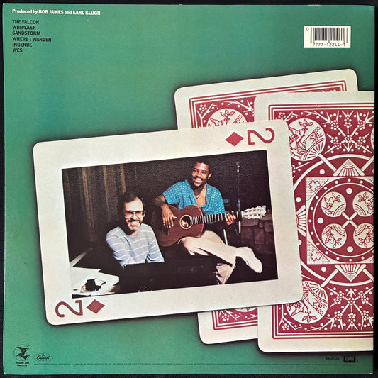 EARL KLUGH AND BOB JAMES - TWO OF A KIND (USED VINYL 1983 US M-/M-)