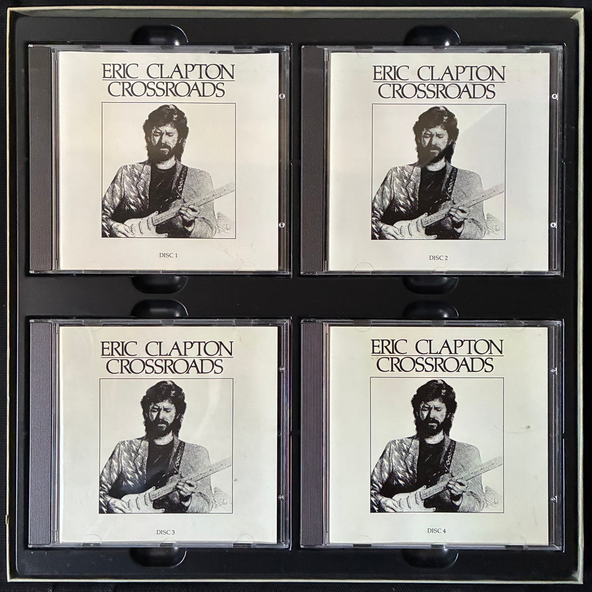 ERIC CLAPTON - CROSSROADS (4CD BOX SET) (USED CD 1988 EU M-/M-)