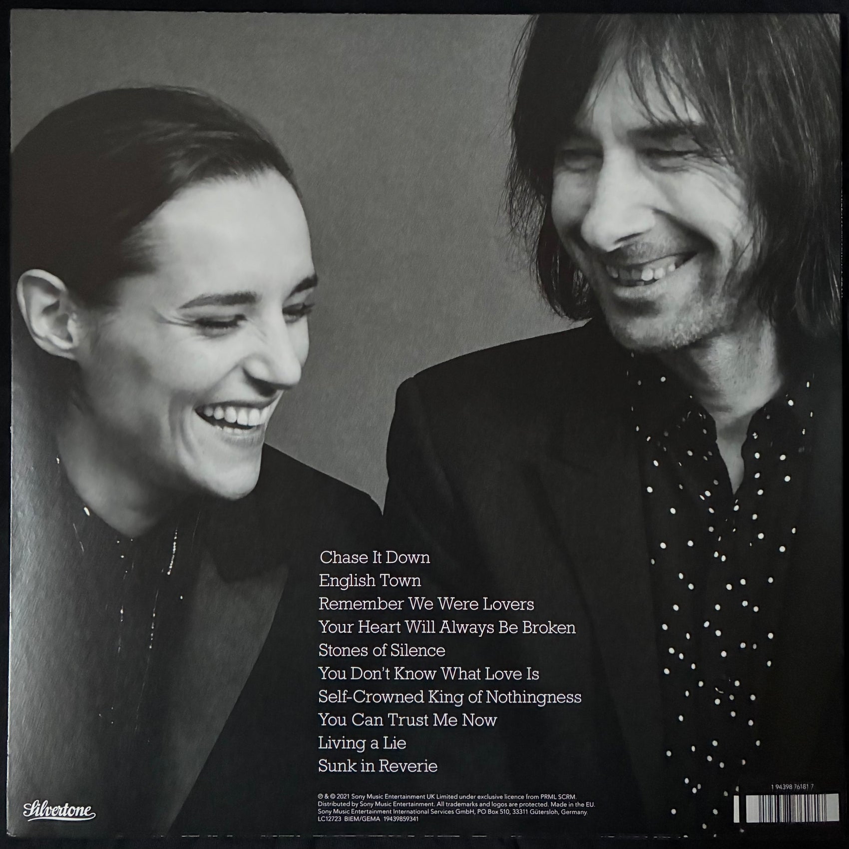 BOBBY GILLESPIE AND JEHNNY BETH - UTOPIAN ASHES (RED COLOURED) (USED VINYL 2021 EU M-/M-)