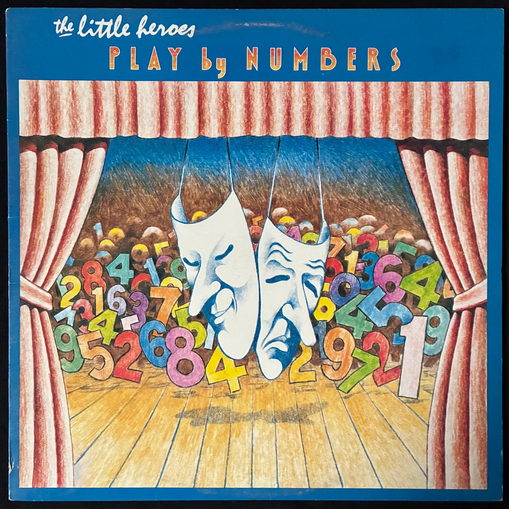 LITTLE HEROES - PLAY BY NUMBERS (USED VINYL 1982 AUS M-/EX+)