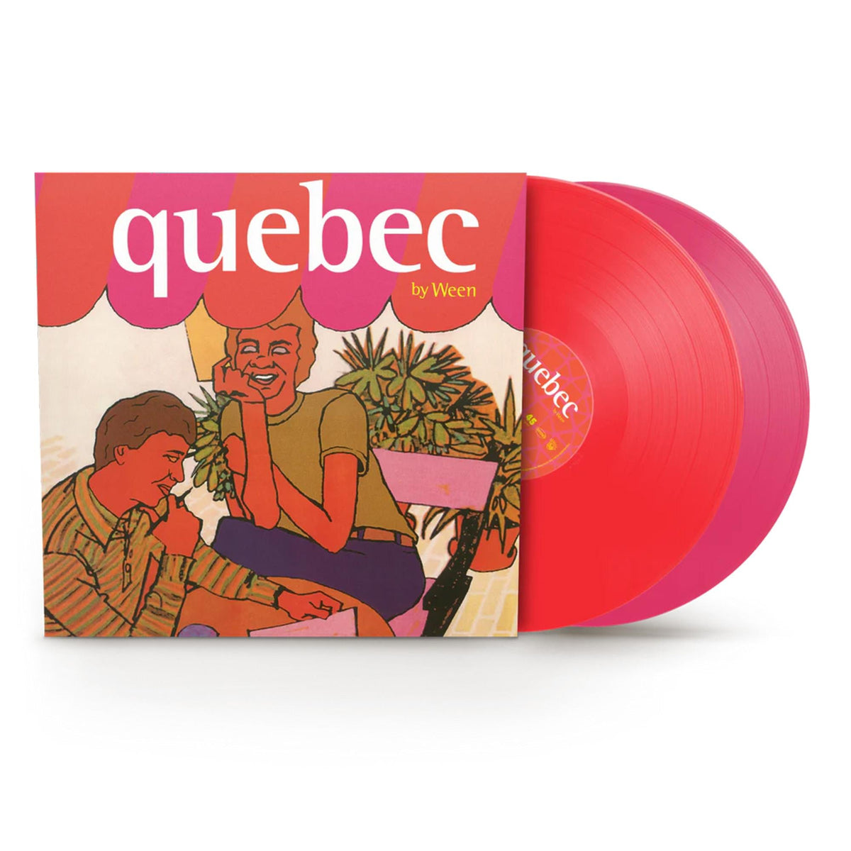 WEEN - QUEBEC (RED AND MAGENTA COLOURED) (2LP) VINYL