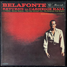Load image into Gallery viewer, HARRY BELAFONTE - BELAFONTE RETURNS TO CARNEGIE HALL (2LP BOX SET) (USED VINYL 1959 AUS EX+/EX-)
