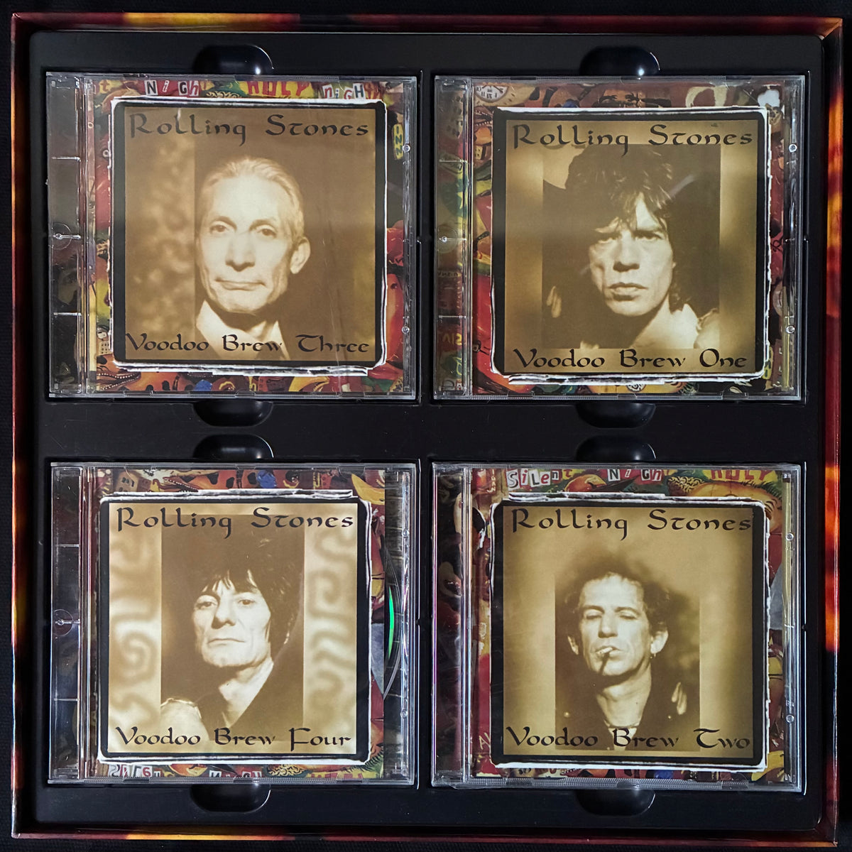 ROLLING STONES - VOODOO BREW (4CD BOX SET) (USED CD 1995 AUS M-/M-)