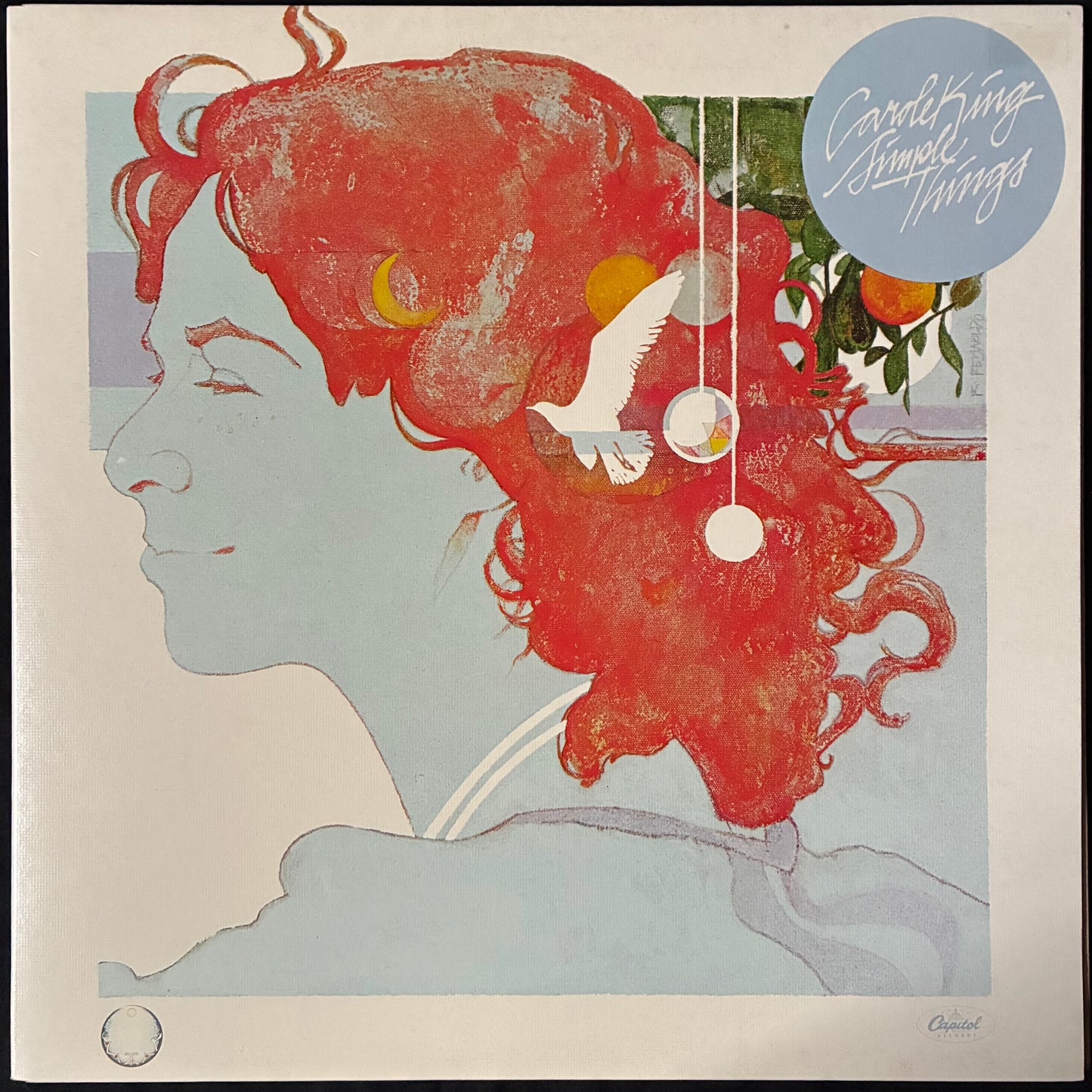 CAROLE KING - SIMPLE THINGS (USED VINYL 1977 AUS M-/EX+)
