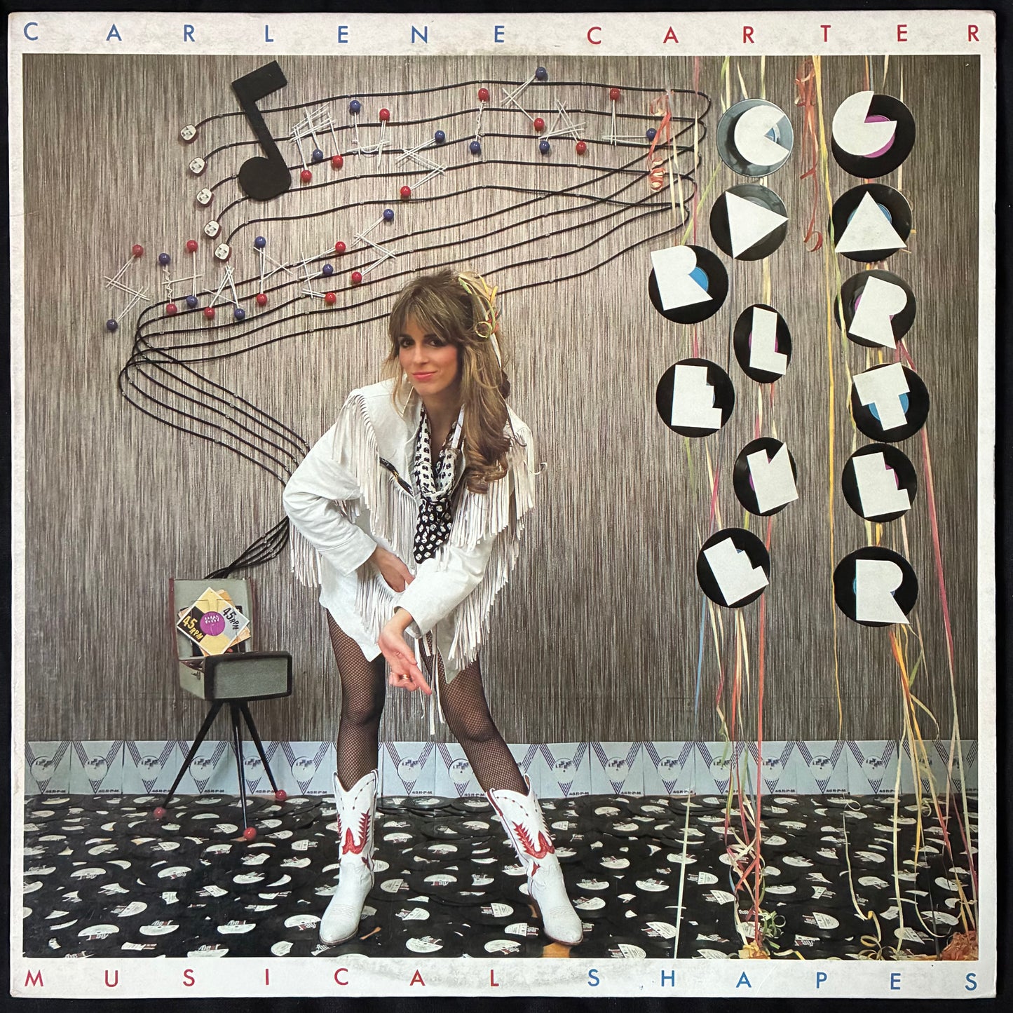 CHARLENE CARTER - MUSICAL SHAPES (USED VINYL 1980 US EX+/EX+)