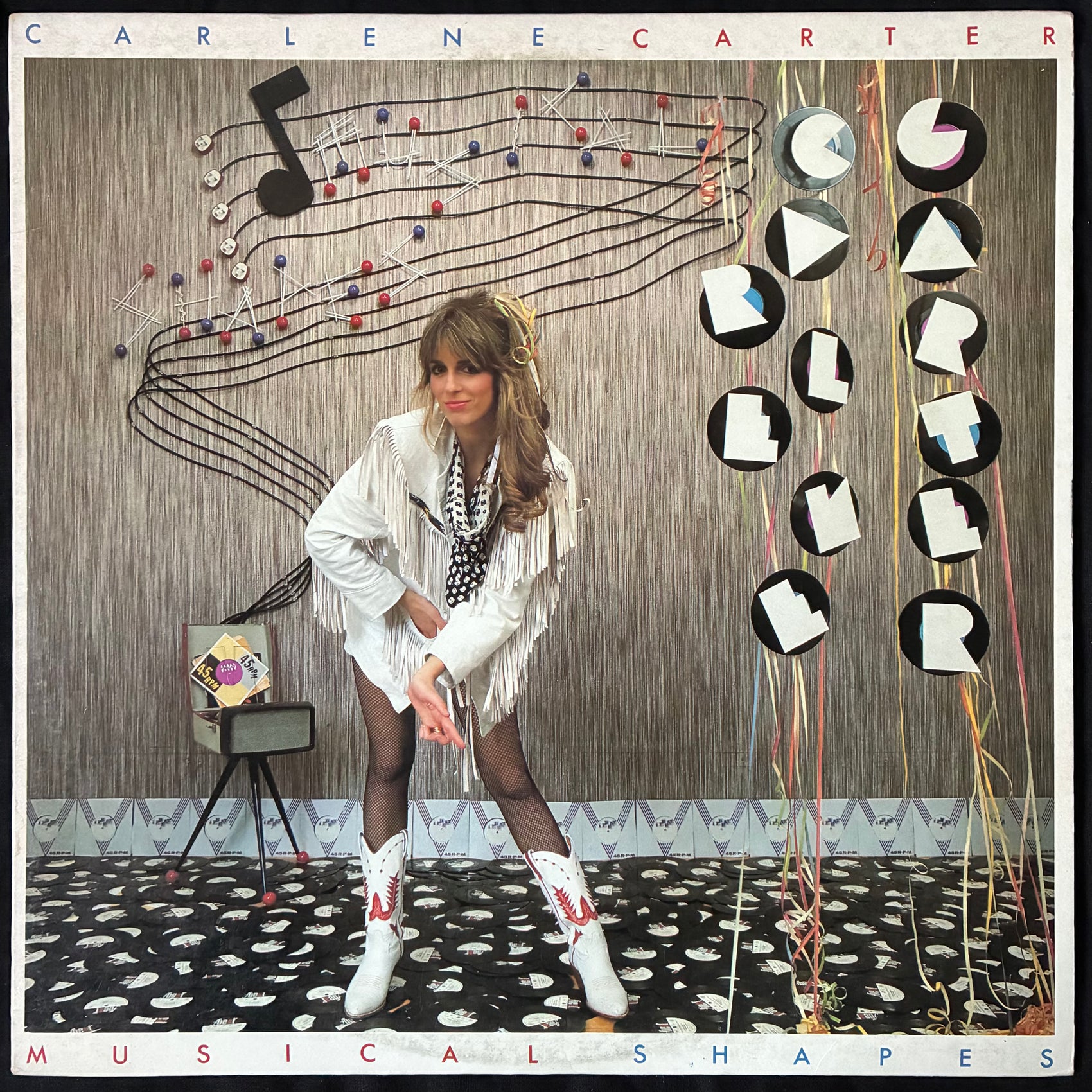 CHARLENE CARTER - MUSICAL SHAPES (USED VINYL 1980 US EX+/EX+)