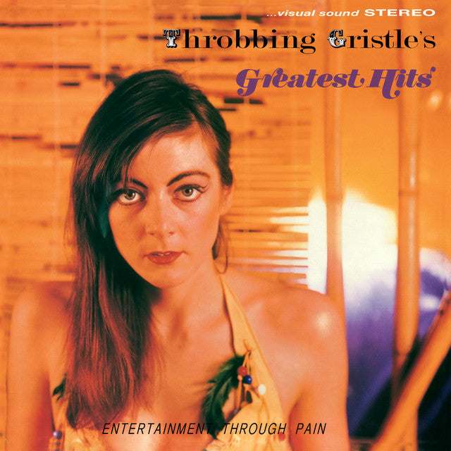 THROBBING GRISTLE - GREATEST HITS (ORANGE COLOURED) VINYL