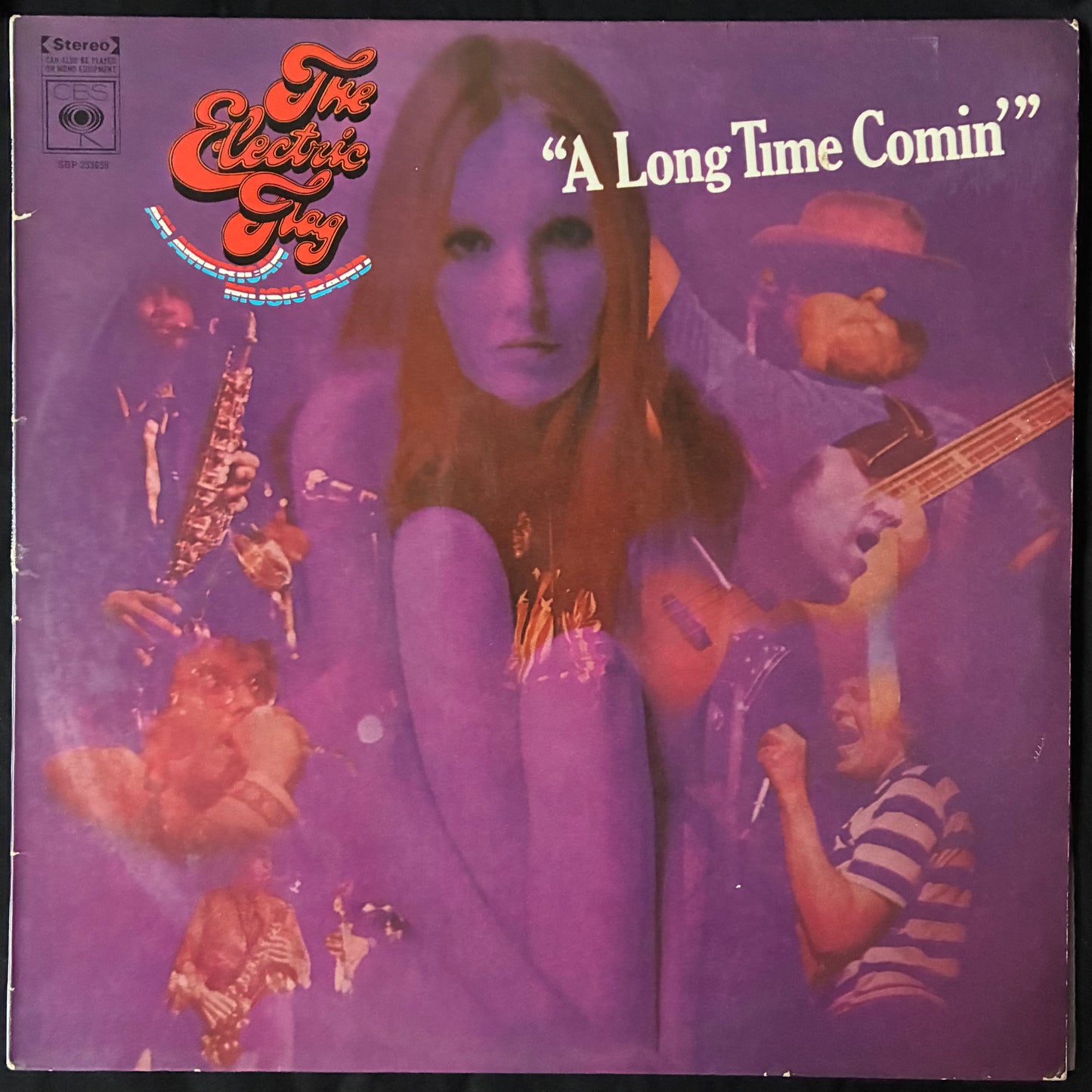 ELECTRIC FLAG - A LONG TIME COMIN' (USED VINYL 1968 AUS EX+/EX-)