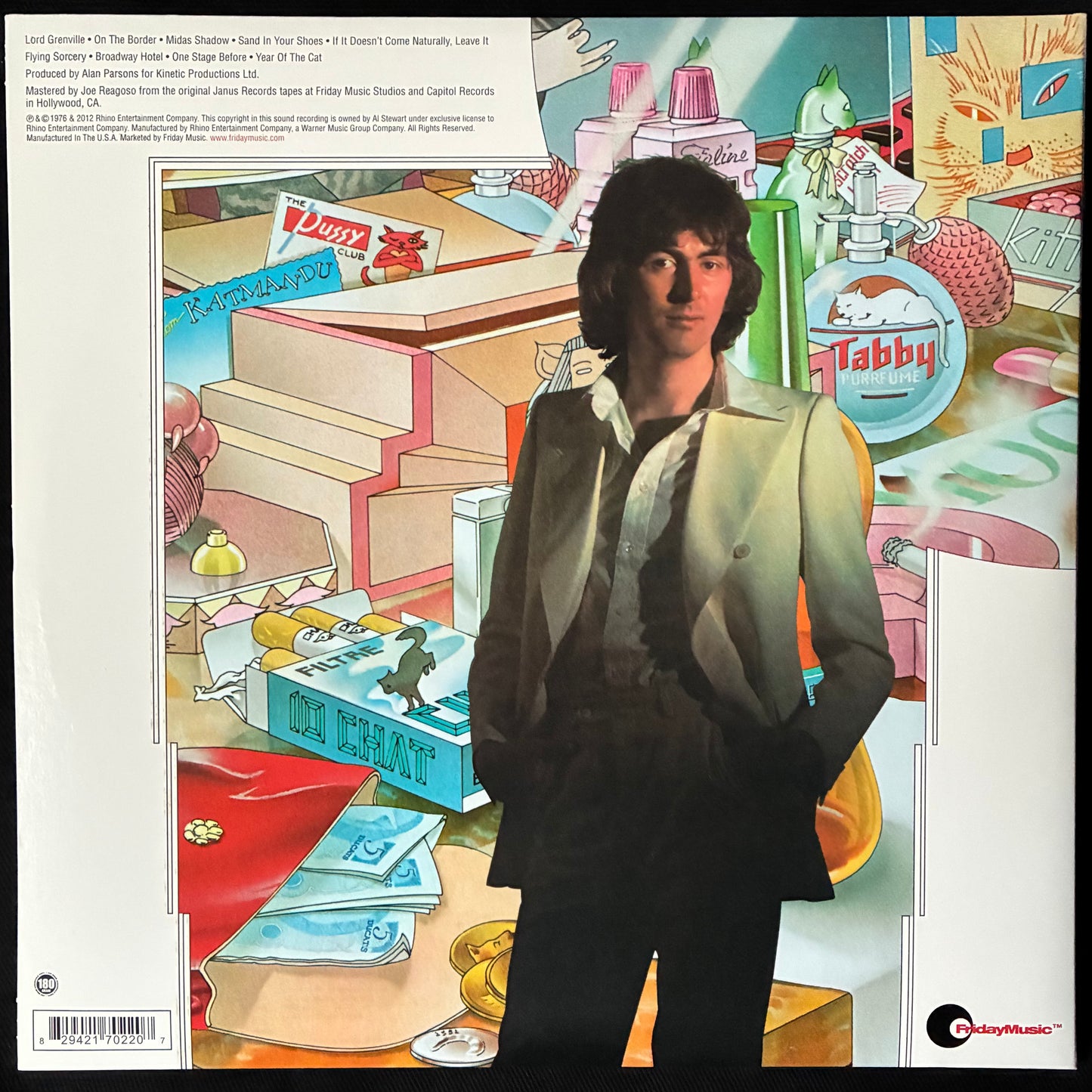 AL STEWART - YEAR OF THE CAT (180GM) (USED VINYL 2012 US M-/M-)