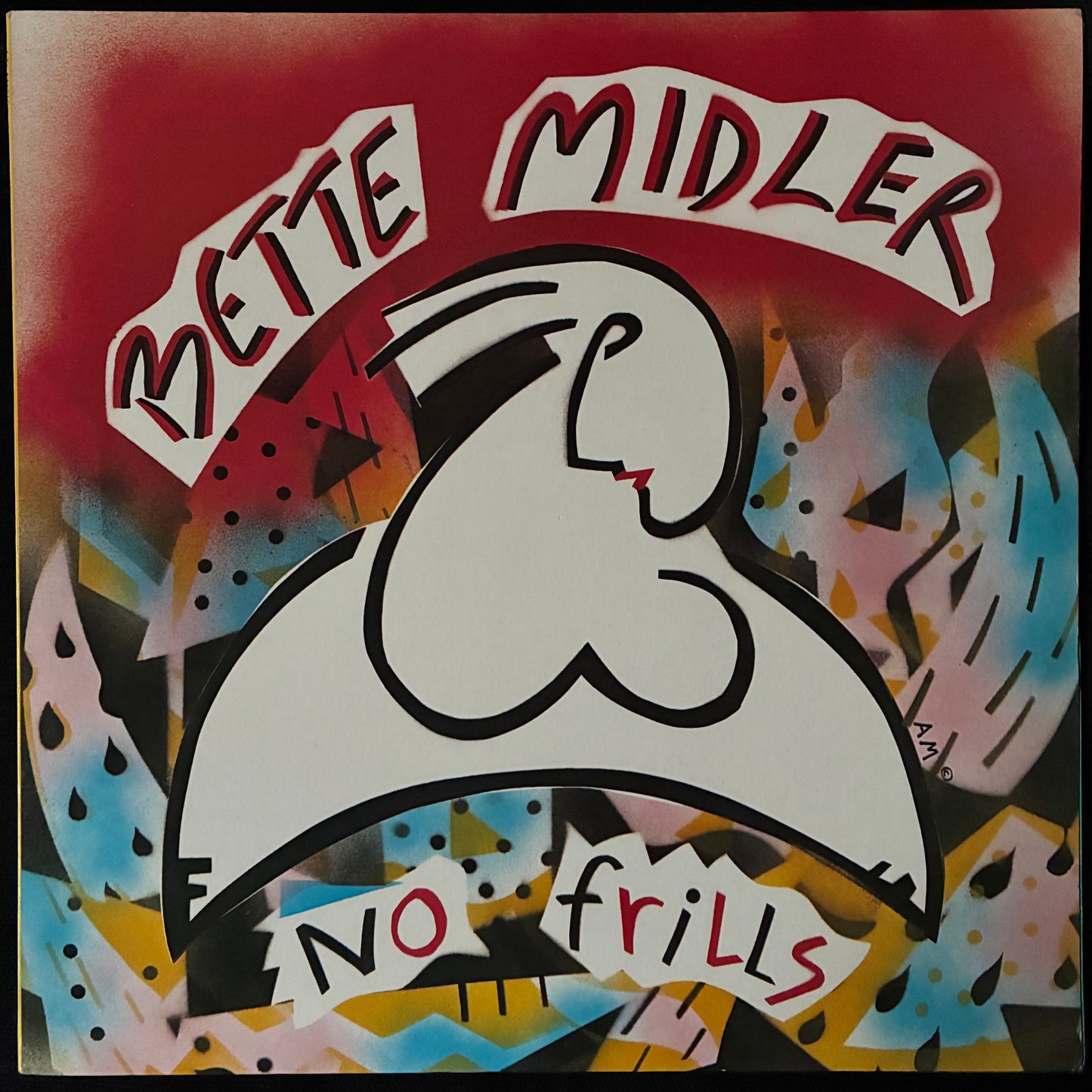 BETTE MIDLER - NO FRILLS (USED VINYL 1983 AUS M-/M-)