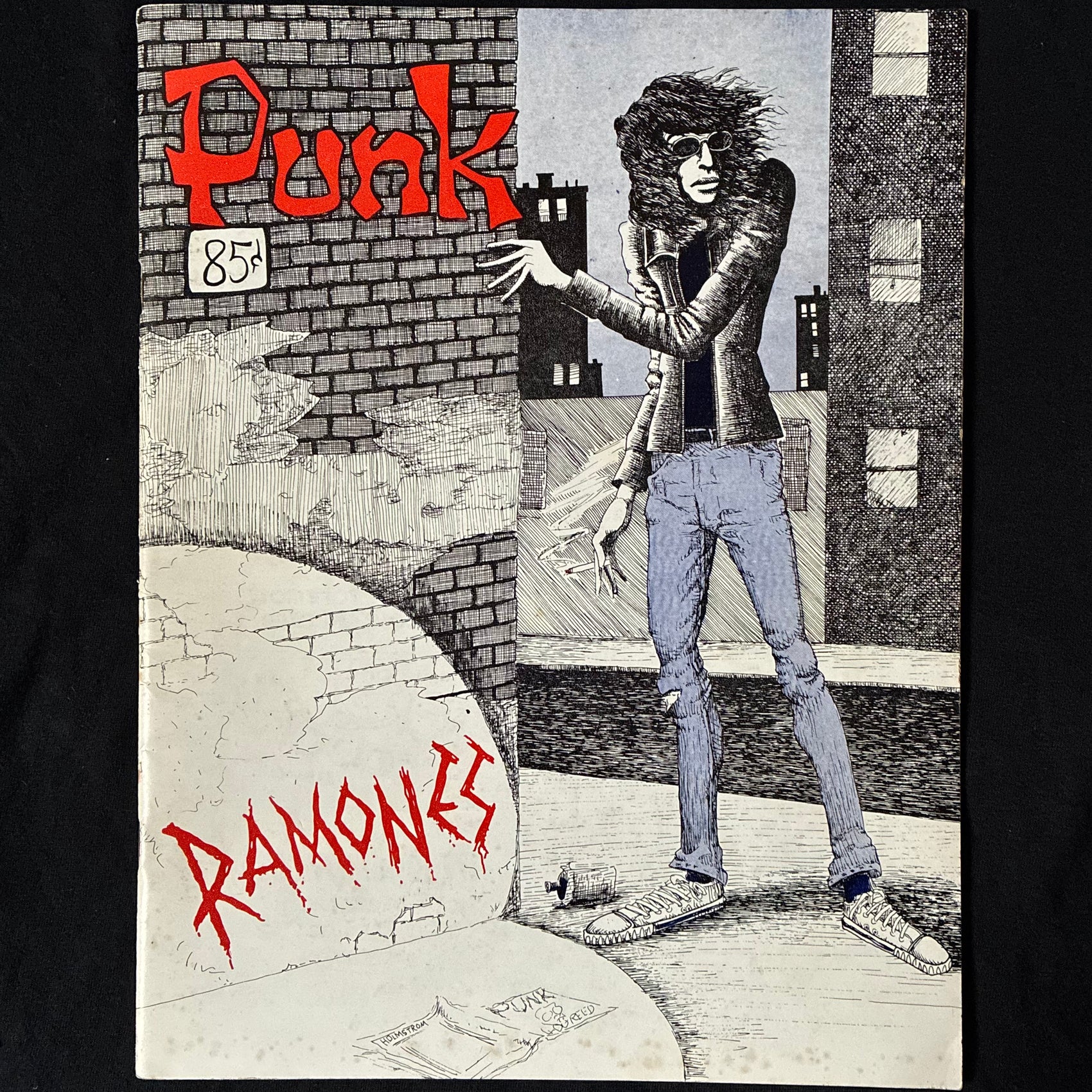 PUNK MAGAZINE VOLUME 1, NUMBER 3 - THE RAMONES (APRIL 1976) MAGAZINE