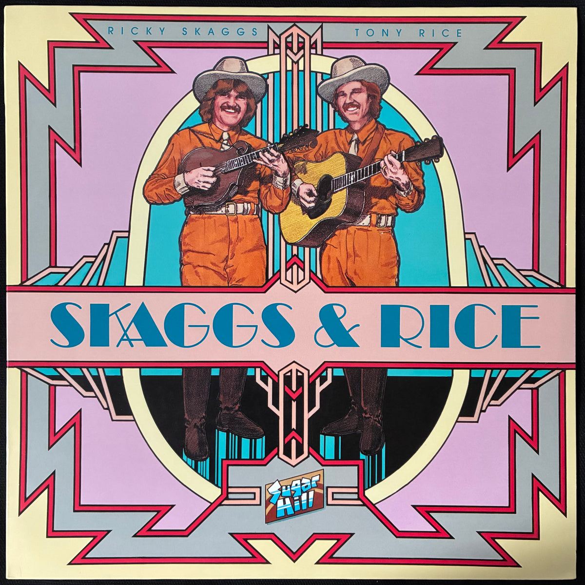RICKY SKAGGS & TONY RICE - SKAGGS & RICE (USED VINYL 1980 US M-/M-)