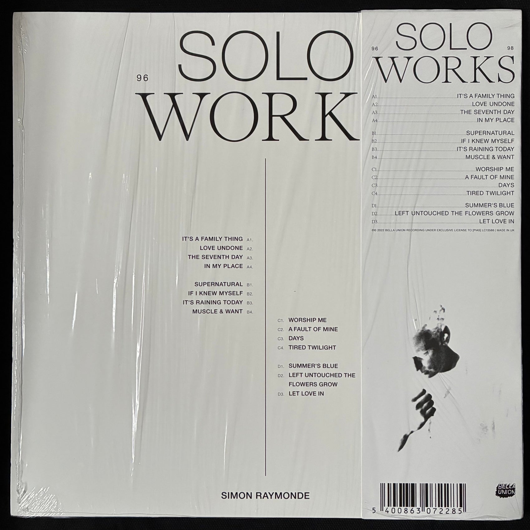 SIMON RAYMONDE - SOLO WORKS (2LP) (USED VINYL 2022 UK/IRE M-/M-)