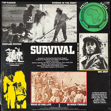 Load image into Gallery viewer, BOB MARLEY &amp; THE WAILERS - SURVIVAL (USED VINYL 1979 AUS M-/EX+)
