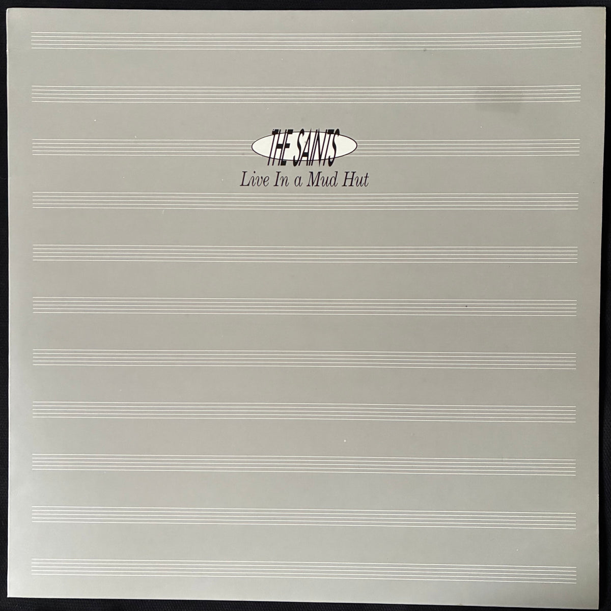 SAINTS - LIVE IN A MUD HUT (USED VINYL 1985 FRANCE M-/EX+)