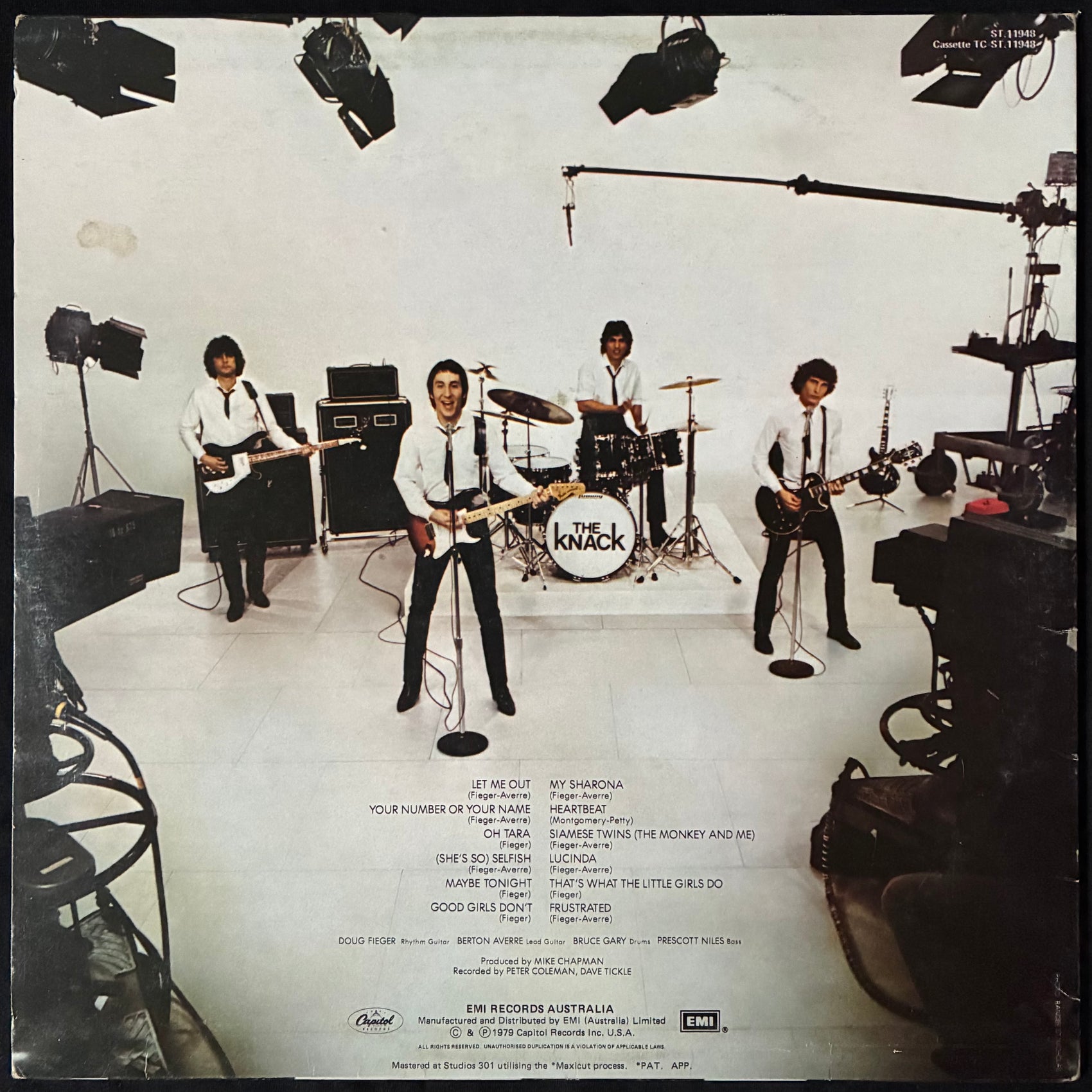 KNACK - GET THE KNACK (USED VINYL 1979 AUS M-/EX)
