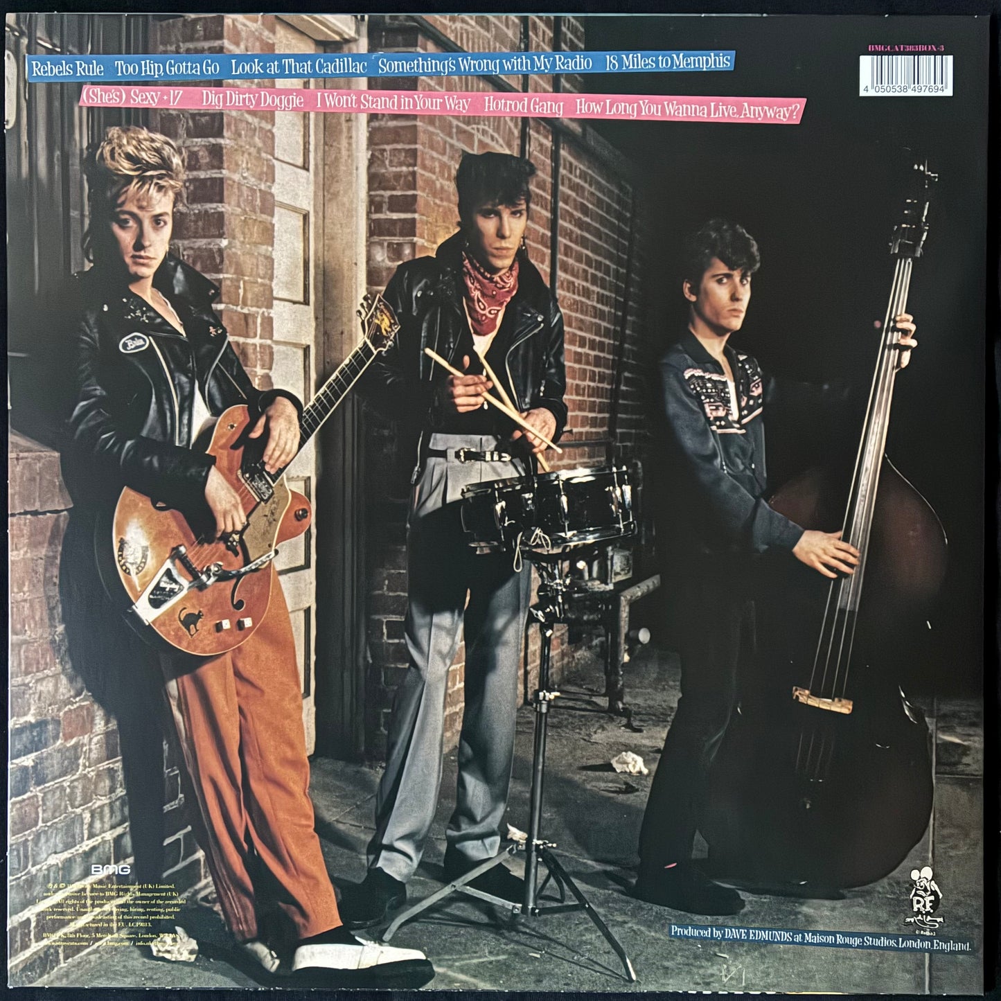 STRAY CATS - RUNAWAY BOYS! (4LP) (USED BOX SET 2019 UK M-/M-)