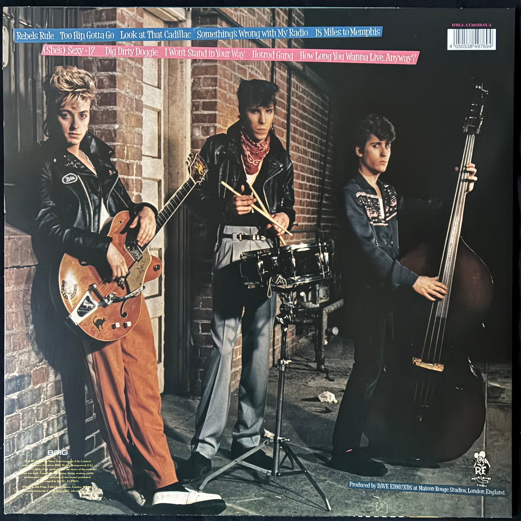 STRAY CATS - RUNAWAY BOYS! (4LP) (USED BOX SET 2019 UK M-/M-)