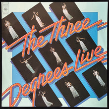 Load image into Gallery viewer, THREE DEGREES - THE THREE DEGREES LIVE (USED VINYL 1975 AUS M-/EX)
