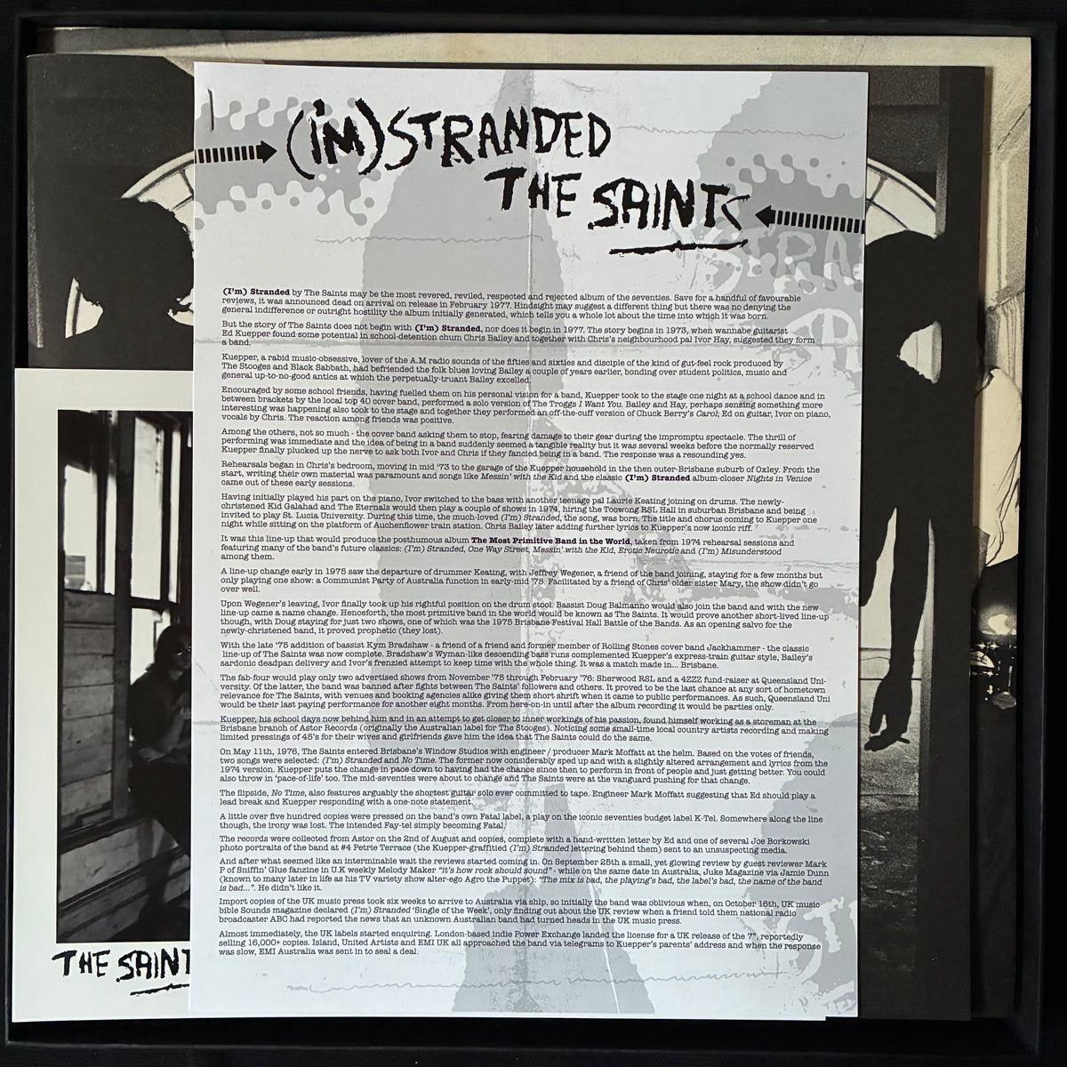 SAINTS - (I'M) STRANDED (4LP BOX SET) (USED VINYL 2024 US M-/M-)